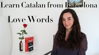 Learn Catalan Language Love words Sant Jordi special ❤ [upl. by Siubhan]