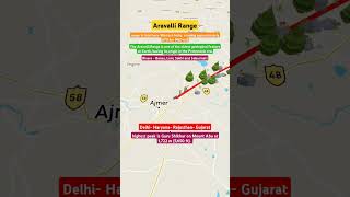 ⛰️ Aravalli Range aravali aravalihills rajasthan mountabu orbisinfo geography upsc india [upl. by Yenroc502]