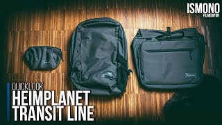 quotDo it allquot bag collection HEIMPLANET TRANSIT LINE Quicklook [upl. by Anet]