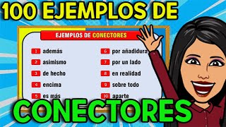 100 EJEMPLOS de CONECTORES [upl. by Wengert]