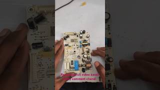 Haier fridge PCB compressor not working ShreeShreeElectronics [upl. by Amabil]