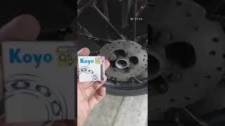 Koyo bearing 6301 rear hub euro sport R [upl. by Znieh]