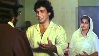 Govinda Crying In Kader Khans Arms  Dariya Dil  Bollywood Movie [upl. by Bathsheeb801]