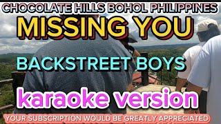 MISSING YOU  BACKSTREET BOYS  KARAOKE VERSION MISSING YOU [upl. by Hertzog]