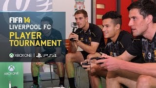 FIFA 14  Liverpool FC Player Tournament  Coutinho Henderson Allen Kelly [upl. by Lertnahs]