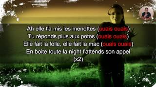 Les Menottes Tching Tchang Tchong  LAlgerino Cover paroles video [upl. by Aryahay858]