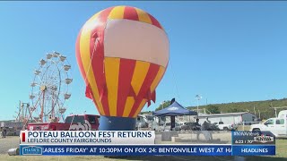 Poteau Balloon Fest returns [upl. by Yeslehc37]