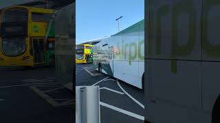 sound driver Aircoach  231D25943  Volvo B8RLE MCV Evora  69601 airport bus to purple carpark [upl. by Siraval]