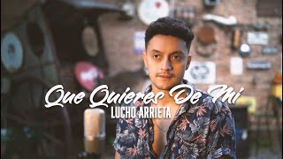 Lucho Arrieta  Que Quieres De Mi Official Video [upl. by Etnoj]