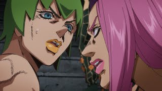 Anasui simping for Jolyne while FF judges him for almost 6 minutes [upl. by Leirraj]