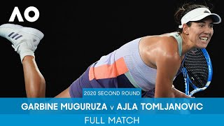 Garbine Muguruza v Ajla Tomljanović Full Match  Australian Open 2020 Second Round [upl. by Durrej63]