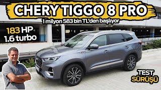 Chery Tiggo 8 Pro test sürüşü 2024  Fiyatının çok daha fazlasını sunuyor [upl. by Quartus859]