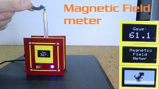 Arduino Magnetic field strength meter [upl. by Adnawaj489]