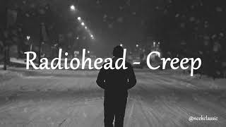 Radiohead  Creep Lyrics [upl. by Quinton]