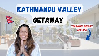 LIFE IN NEPAL A visit to the Terraces Resort and Spa 🇳🇵 [upl. by Adahs]