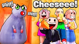 DAYCARE TEACHER PLAYS THE CHEESENING PART 2  Roblox funny moments [upl. by Yelssew451]