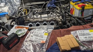 2016 Jetta 14t system too Lean manifold gaskets and intake valve cleaning [upl. by Etyam303]