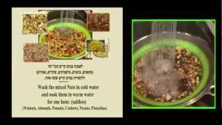 PASSOVER  making Haroset  איך מכינים חרוסת לפסח [upl. by Ahsin]