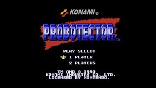 Probotector NES playthrough Longplay [upl. by Anhpad]