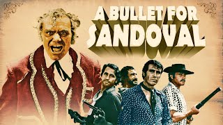 A Bullet For Sandoval  Western  Full Movie [upl. by Lanita]