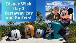 Disney Wish Day 3 Part 1  Castaway Cay  June 2024 [upl. by Ahtanamas474]