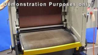 How To Use a Timesaver Wide Belt Sander W Options amp Operation wwwSterlingMachinerycom [upl. by Lapides]