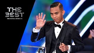 THE FIFA PUSKAS AWARD 2016  Mohd Faiz Subri WINNER [upl. by Bela]