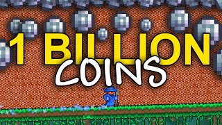 How I became a BILLIONAIRE in Terraria [upl. by Siblee]