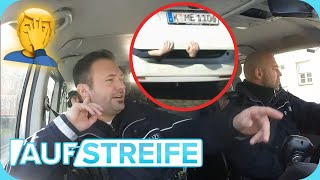 quotWas macht der denn daquot🤦🏻‍♂️ Polizisten entdecken Hände aus einem Kofferraum 😳 Auf Streife  SAT1 [upl. by Raji354]