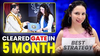 How I Cracked GATE in Just 5 Months 📚 Ultimate Study Strategy for GATE 2025🔥 [upl. by Tijnar]