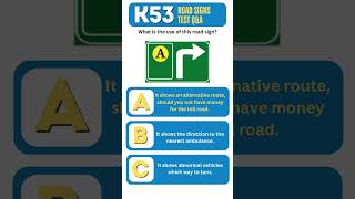 Rules of the road Quiz 15  K53 learners license south Africa k53test southafrica shorts [upl. by Yhtnomit354]