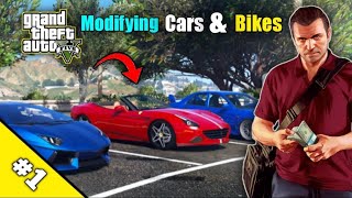 MODIFYING CARS GTA5 1 [upl. by Eilahs177]