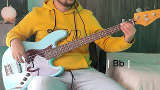 Tus Cuerdas de amor  Lowsan Melgar  Bass Cover [upl. by Fondea]