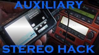 How to Add AUX to an Old Car Stereo for 2 [upl. by Toy]