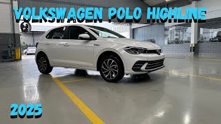 NOVO VOLKSWAGEN POLO HIGHLINE 2025 [upl. by Neville679]