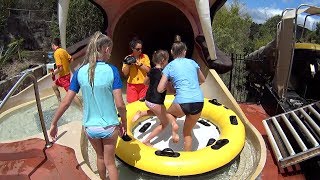 The Taipan Water Slide at Jamberoo Action Park [upl. by Myrlene]