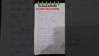 Ofrendas al Niño Letra y acordes Navidad [upl. by Sedinoel377]