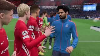 FIFA 23  Manager career Uefa Champions quotOpening matchdayquot intro in French [upl. by Timms]