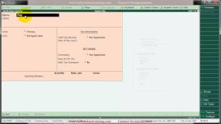 TallyERP 9 Using VAT value Added Tax tutorial in Hindi wwwtallyonlinetrainingcom [upl. by Airal793]