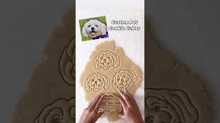 Custom Pet Portrait Cookie cutter 🤍🐶 [upl. by Erma]