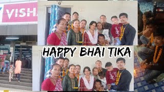 tihar special day of bhaitikahappy bhai tikagoing for topia centredidi ko ghr mamero new vlogs [upl. by Aranahs]