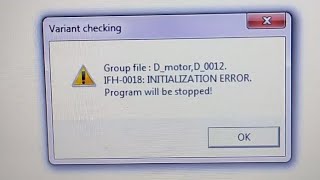 How to solve IFH0018 initialization error INPA problem [upl. by Rycca]