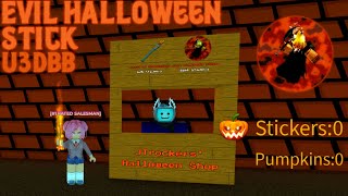 Evil Halloween Stick  Undertale 3D Boss Battles [upl. by Dichy557]