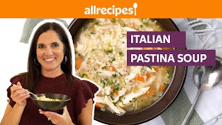 How to Make Classic Italian Pastina Soup  Get Cookin  Allrecipescom [upl. by Ardnaek]