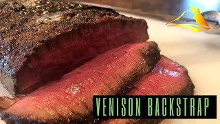 The BEST way to cook Venison BACKSTRAP [upl. by Ahseikram]