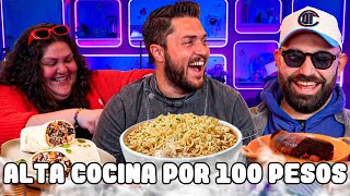 Convertimos 100 pesos en Alta Cocina ft cheflandeta [upl. by Zannini]