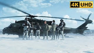 Winter War  Siberia  Realistic Ultra High Graphics Gameplay 4K 60FPS UHD Call of Duty [upl. by Yelkcub]