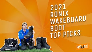 2021 Ronix Wakeboard Boots Top Picks by wwwprowakecomau [upl. by Pietro454]