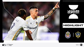 Chivas de Guadalajara vs LA Galaxy  Leagues Cup  Match Highlights  August 4 2024 [upl. by Neimad]