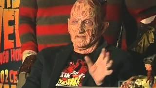 Svengoolie Flashback Weekend Robert Englund in Freddy MakeUp Part 1 [upl. by Hartill]